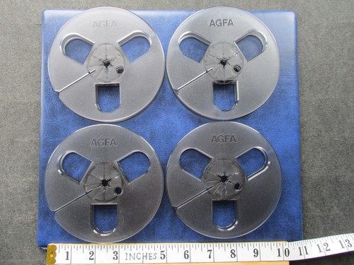 Empty agfa reel to - x,