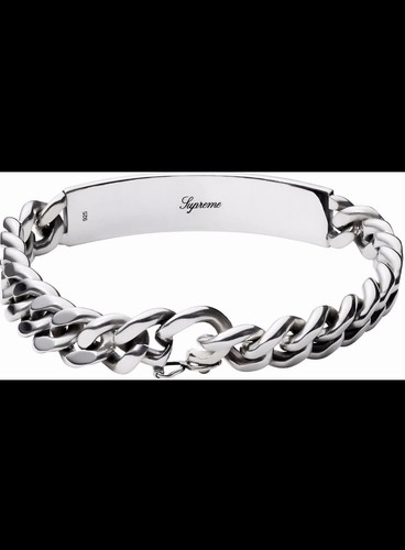 Supreme silver bracelet fw16 - supreme,