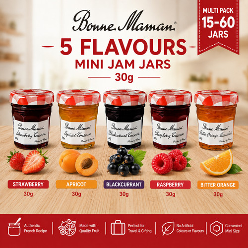 Bonne maman mini jam jar - jam,
