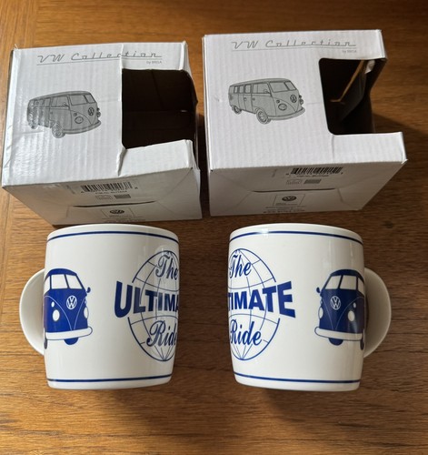 Camper van mug blue - 2,