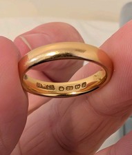 22ct Gold Wedding Band 6.4
