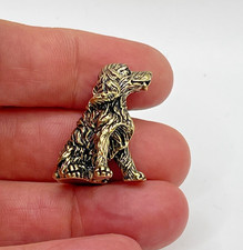 Solid Brass Cocker Spaniel Dog