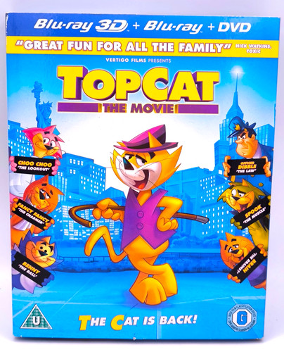 Top cat the movie - movie, blu-ray