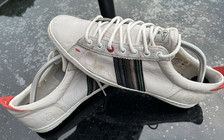 Paul Smith Osmo Men's White Leather Trainer UK 7 - UK 8