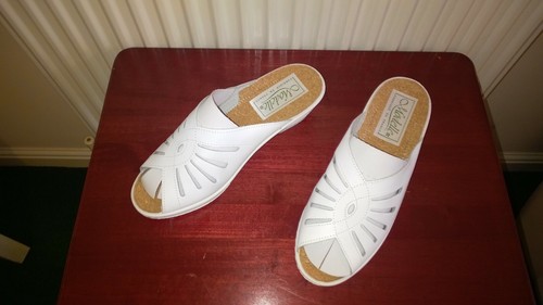 Ladies white faux leather - ladies,