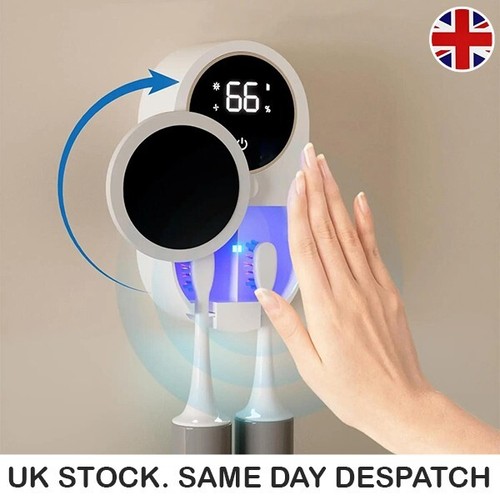 Toothbrush sanitizer case - uv,