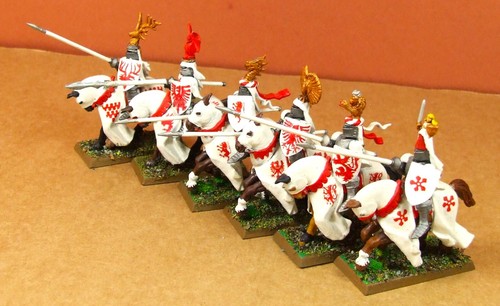 Warhammer bretonnian knights - warhammer,