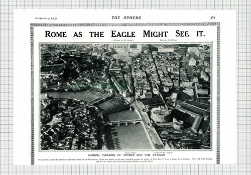 Rome from the air - rome,