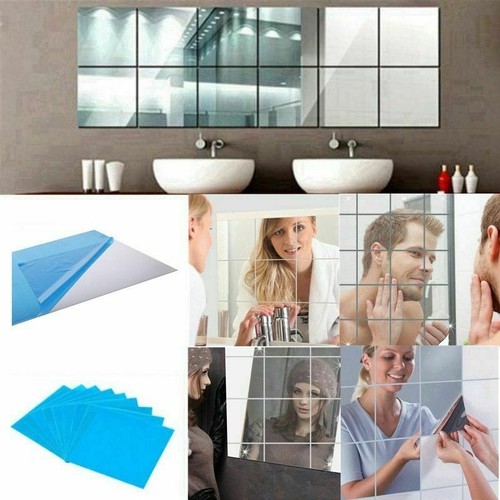 Bathroom mirror tiles - bathroom,