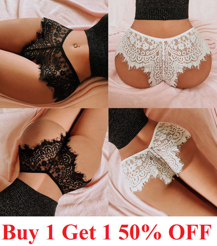 Womens lace panties shorts - 1,