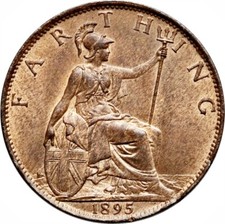 QUEEN VICTORIA FARTHING COIN
