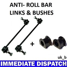 SKODA FABIA Front ARB Anti Roll Bar Sway bar 2 x Bushes & 2 x Links (4)