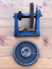 VINTAGE SMALL LATHE BACK GEAR 52 TEETH ASSEMBLY CAM MODEL ENGINEERING SPARE COG