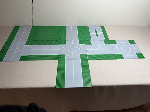 Vintage lego green base - green,