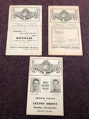 Football programmes 3 - football, x