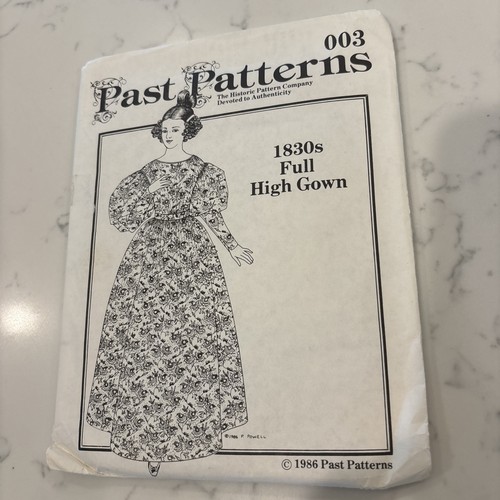 Vintage past patterns 1830s - past,