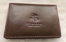 Visconti Brown Milano Leather Trifold Card Holder BN