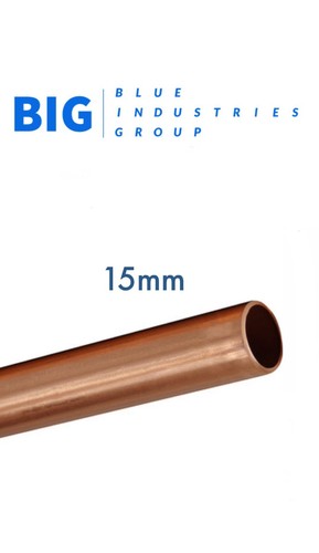 15mm copper pipe - 15mm, 1