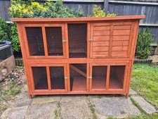 Pets at Home Bluebell Guinea Pig & Rabbit Hideaway Hutch 6ft