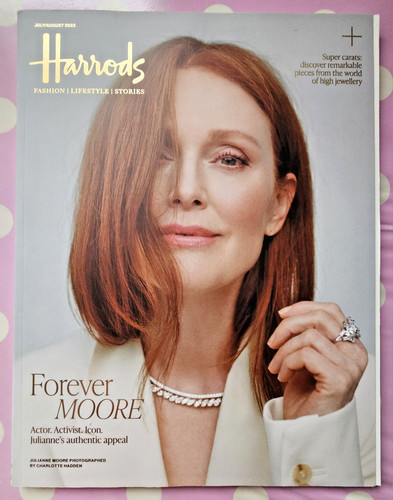 Harrods magazine fashion - magazine,