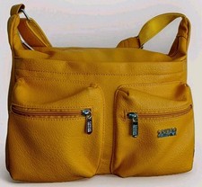 COVERI COLLECTION WOMEN FABULOUS BODY/CROSS WITH MULTI COMPARTMENT COLOUR YELLOW