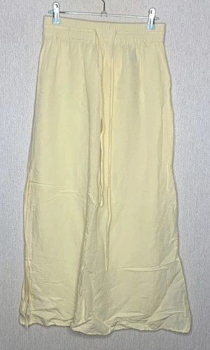 Skirt linen mix maxi - h&m, large