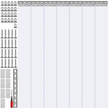 Uimoso 7 PCS PVC Door Curtain