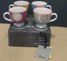 Oka Mugs Set Of Four Espresso