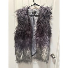 Melissa Paige Gray Ombre Faux