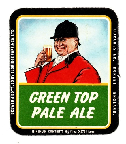 England vintage beer label - -,