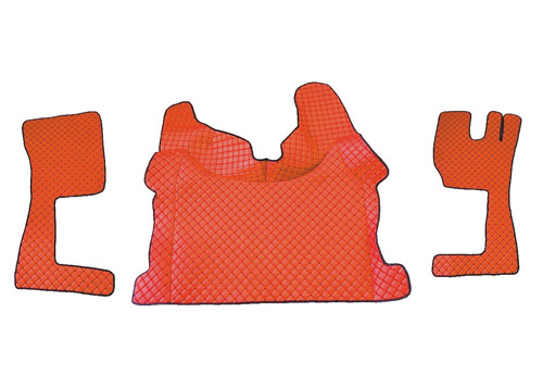 Eco leather floor mats - -,