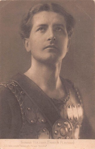 Postcard edwardian actor - postcard,
