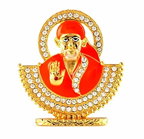 Shirdi sai baba idol metal - shirdi,