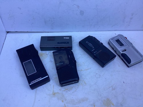 Vintage sanyo dictaphone talk - dictaphone,