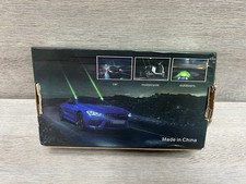 Car Vehicle Bike Motorcycle Mounted Laser Remote Dual Flashing Light Car Show