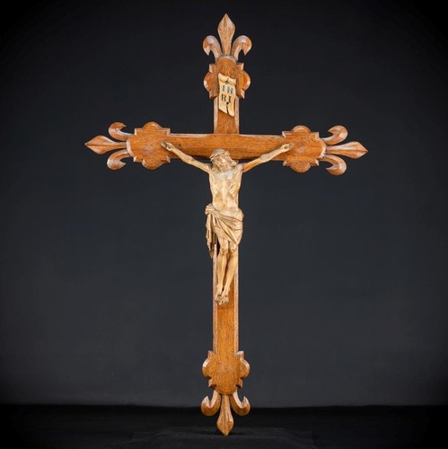 Wall crucifix antique - crucifix, |