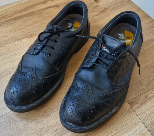 Goliath safety shoes steel - -,
