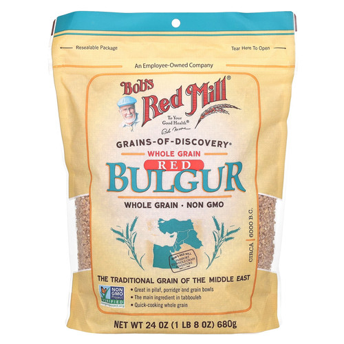 Red bulgur whole grain - grain,, 24