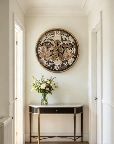 Large steampunk style wall - steampunk,
