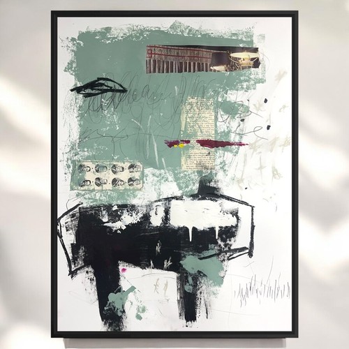 Original mixed media abstract - mixed,