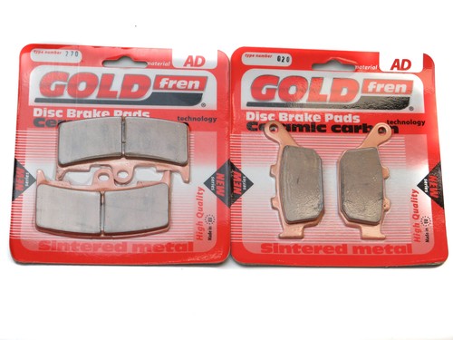 Brake pads front rear - front, for