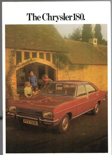 Chrysler 180 1972 1973 - chrysler, uk