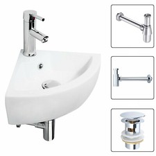 Modern Corner Basin Sink Wall