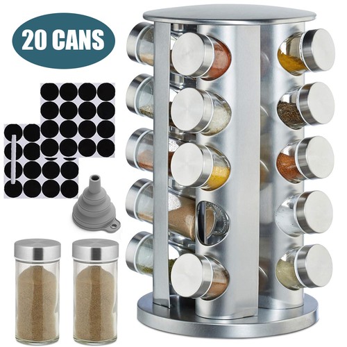 Rotating stainless steel spice - steel,