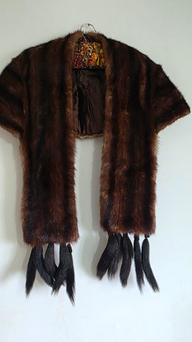 Vintage mink fur - mink, wrap