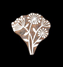 Indian Wood Printing Block -
