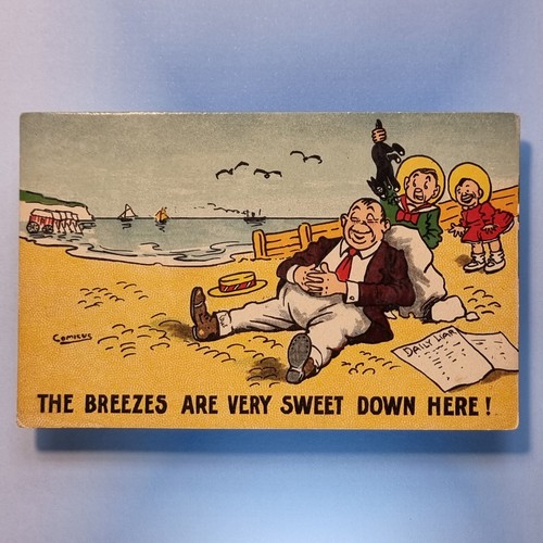 Comic postcard c1959 - postcard, comicus