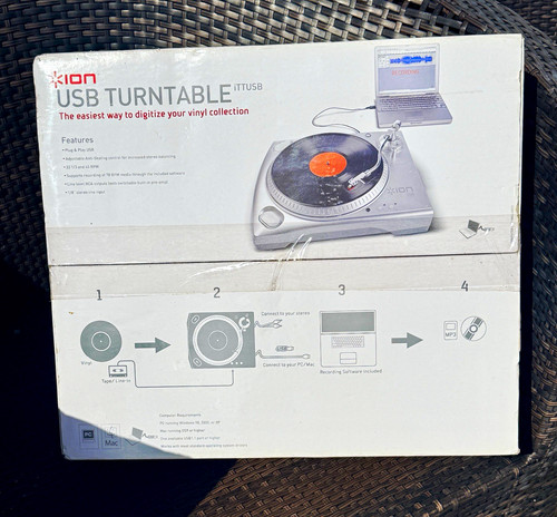 Ion usb silver - belt, drive