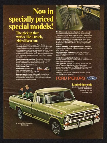 1971 ford pickup special price - 1971,
