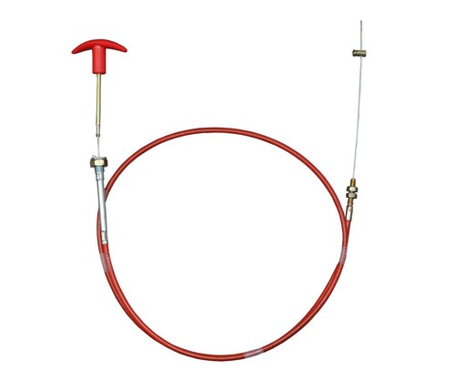 Handle red pull cable - red,